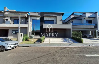Casa nova com 3 suítes à venda, 270m² por r$2.300.000,00 - conjunto padre bernardo merckel - arapongas/pr