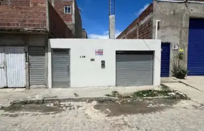 Casa para venda em caruaru, severino afonso, 2 dormitórios, 1 banheiro, 1 vaga