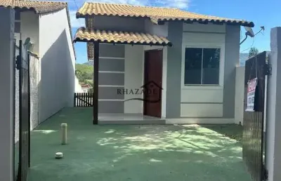 Casa com 2 quartos à venda na Rua Santa Edwiges (Rua Dez), 191, Ponta Grossa, Maricá