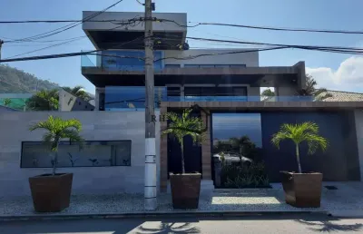 Casa com 4 suítes à venda, 600 m² por r$ 14.900.000 - itacoatiara - niterói/rj