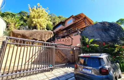 Casa com 3 suítes à venda, 374 m² em itacoatiara - niterói/rj