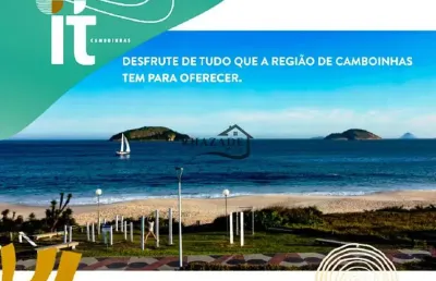 Apartamento garden c/ 4 quartos à venda em camboinhas, niterói/rj