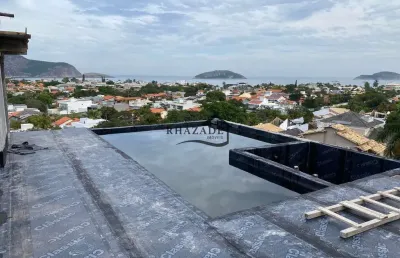 Casa em construção em camboinhas, niterói com projeto magnífico.