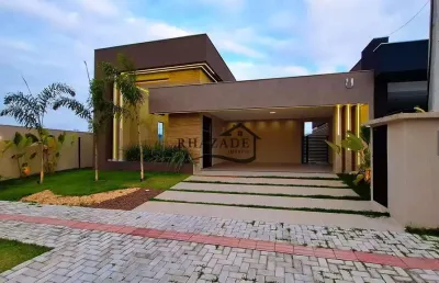 Casa de 3 quartos no condominio solaris, 120m² - itaipuaçu - maricá/rj
