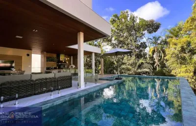Casa com 5 suítes à venda, 739 m² por r$ 10.500.000 - alphaville - salvador/ba