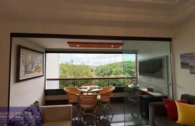 Belissimo apartamento 3/4 com 122,63m²,  no alto do itaigara