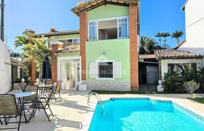 Casa a venda com 5 quartos em geribá, armação dos buzios