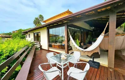 Casa à venda com 4 quartos,3 suítes, em condomínio em geribá armação dos buzios