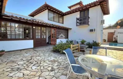Casa em condomínio à venda, 5 quartos, 3 suítes, 3 vagas, manguinhos - armação dos búzios/rj