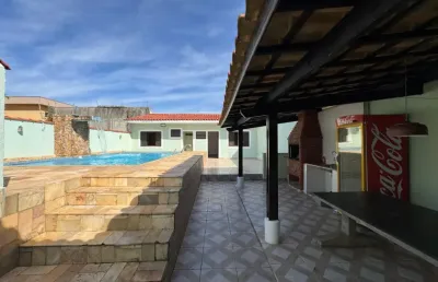 Casa com edícula e piscina à venda no cibratel 2 – itanhaém/sp | 300m do mar | aceita financiamento
