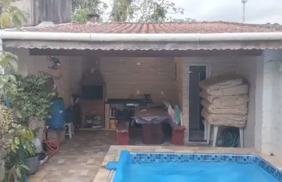 Casa no gaivota com piscina e área gourmet completa – 100m da av. flácides ferreira!