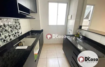 Apartamento à venda com 2 quartos, condomínio trentino, bairro bonfim, taubaté - sp.