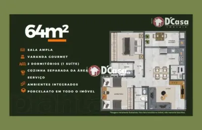 Empreendimento altos vila são josé, unidades de 64m2, 75m2 e varanda gourmet, bairro vila são josé, taubaté-sp.