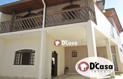 Excelente sobrado a venda com piscina e área gourmet no bairro chácara visconde em taubaté-sp