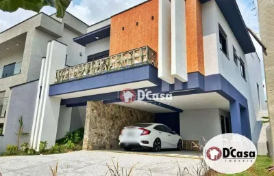 Belíssima casa à venda com 3 suítes e fino acabamento, no condomínio cyrella, taubaté-sp
