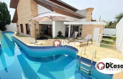 Belíssima casa à venda com 4 quartos, piscina raia e terreno com 837m², no taubaté village, taubaté - sp.