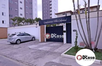 Apartamento a venda no condomínio villa colonial com 2 quartos, em taubaté-sp