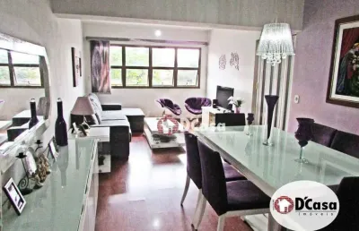 Apartamento à venda de 76m²  e vaga coberta, região central em taubaté-sp