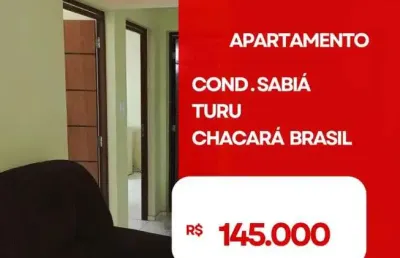 Apartamento com 2 quartos à venda na Rua Valencia, 10, Chácara Brasil, São Luís