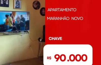 Imóvel para venda possui 60 metros quadrados com 2 quartos em maranhão novo - são luís - ma