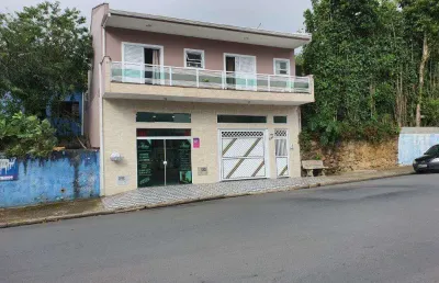 Sobrado para venda em peruíbe, centro, 2 dormitórios, 1 suíte, 1 banheiro, 1 vaga
