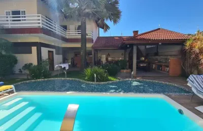 Sobrado para venda em peruíbe, flórida, 6 dormitórios, 2 suítes, 6 banheiros, 5 vagas