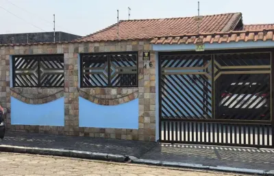 Casa para venda em peruíbe, centro, 2 dormitórios, 1 suíte, 1 banheiro, 2 vagas