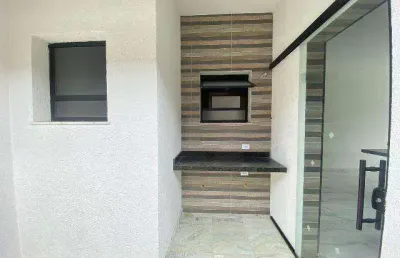 Casa para venda em peruíbe, estância flora rica, 2 dormitórios, 2 suítes, 1 banheiro, 2 vagas