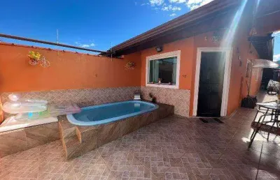 Casa para venda em itanhaém, nova itanhaém, 2 dormitórios, 1 suíte, 1 banheiro, 1 vaga