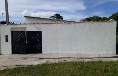 Casa para venda em itanhaém, santa cruz, 3 dormitórios, 1 banheiro, 7 vagas