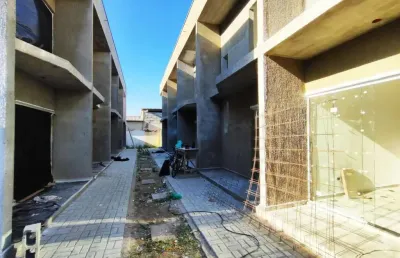Casa em condomínio para venda em itanhaém, gaivota, 2 dormitórios, 1 banheiro, 1 vaga