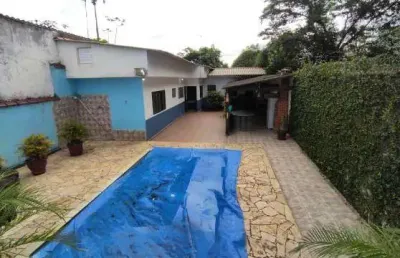 Casa para venda em itanhaém, coronel, 2 dormitórios, 2 banheiros, 3 vagas
