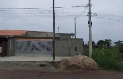 Casa para venda em itanhaém, gaivota, 3 dormitórios, 1 banheiro, 3 vagas