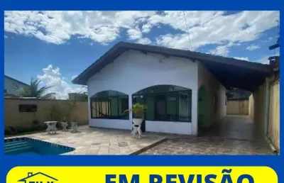 Casa para venda em itanhaém, cibratel 2, 2 dormitórios, 1 suíte, 2 banheiros, 6 vagas