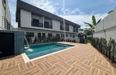 Casa em condomínio para venda em itanhaém, santa julia, 2 dormitórios, 2 suítes, 1 banheiro, 2 vagas