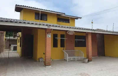 Casa para venda em itanhaém, campos elíseos, 4 dormitórios, 1 suíte, 1 banheiro, 6 vagas