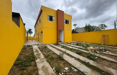 Casa em condomínio para venda em itanhaém, cesp, 2 dormitórios, 1 banheiro, 1 vaga
