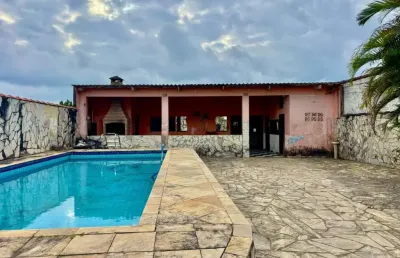 Casa para venda em itanhaém, grandesp, 6 dormitórios, 3 suítes, 4 banheiros