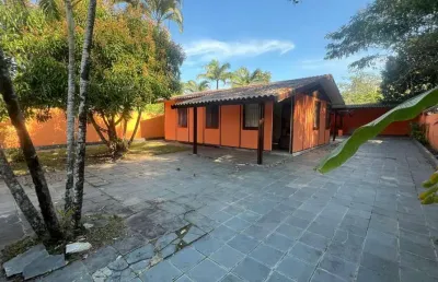 Casa para venda em itanhaém, bopiranga, 3 dormitórios, 1 banheiro, 10 vagas