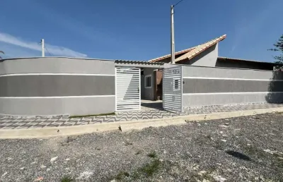 Casa para venda em itanhaém, bopiranga, 2 dormitórios, 1 suíte, 1 banheiro, 2 vagas