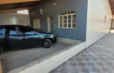Casa para venda em itanhaém, gaivota, 2 dormitórios, 1 banheiro, 8 vagas