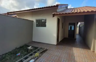 Casa para venda em peruíbe, jardim somar, 2 dormitórios, 1 banheiro, 2 vagas