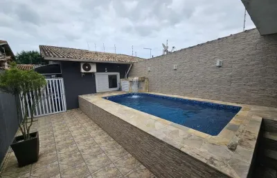 Casa para venda em itanhaém, cibratel 2, 2 dormitórios, 1 suíte, 1 banheiro, 2 vagas