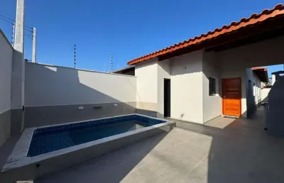 Casa para venda em itanhaém, bopiranga, 3 dormitórios, 1 banheiro, 2 vagas