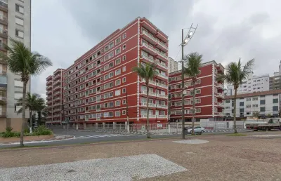 Apartamento para venda em praia grande, ocian, 2 dormitórios, 1 banheiro, 1 vaga