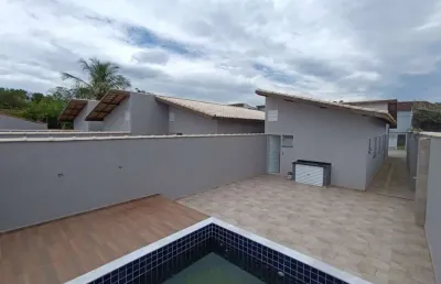 Casa para venda em itanhaém, cibratel 2, 3 dormitórios, 1 suíte, 2 banheiros, 3 vagas