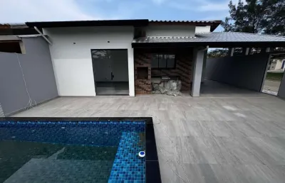Casa para venda em itanhaém, jardim são fernando, 2 dormitórios, 1 suíte, 1 banheiro, 2 vagas
