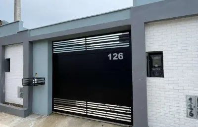 Casa para venda em itanhaém, bopiranga, 3 dormitórios, 1 suíte, 1 banheiro, 2 vagas