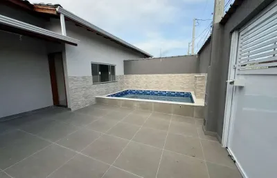 Casa para venda em itanhaém, suarão, 2 dormitórios, 1 suíte, 1 banheiro, 2 vagas