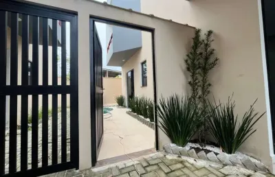 Casa para venda em itanhaém, santa terezinha, 2 dormitórios, 2 suítes, 1 banheiro, 1 vaga
